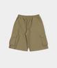 CAMEL WORK Denim Bermuda Cargo Pants (Beige)