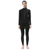 Rashguard Swimsuit Top and Bottom Set Long Sleeve Rashguard Hoodie Surf Pants Rashguard Leggings Overwear Setup Swimwear Pool Sea Amphibious UV