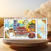 Changsha 3D Wooden Refrigerator Magnet - Hunan City Travel Souvenir