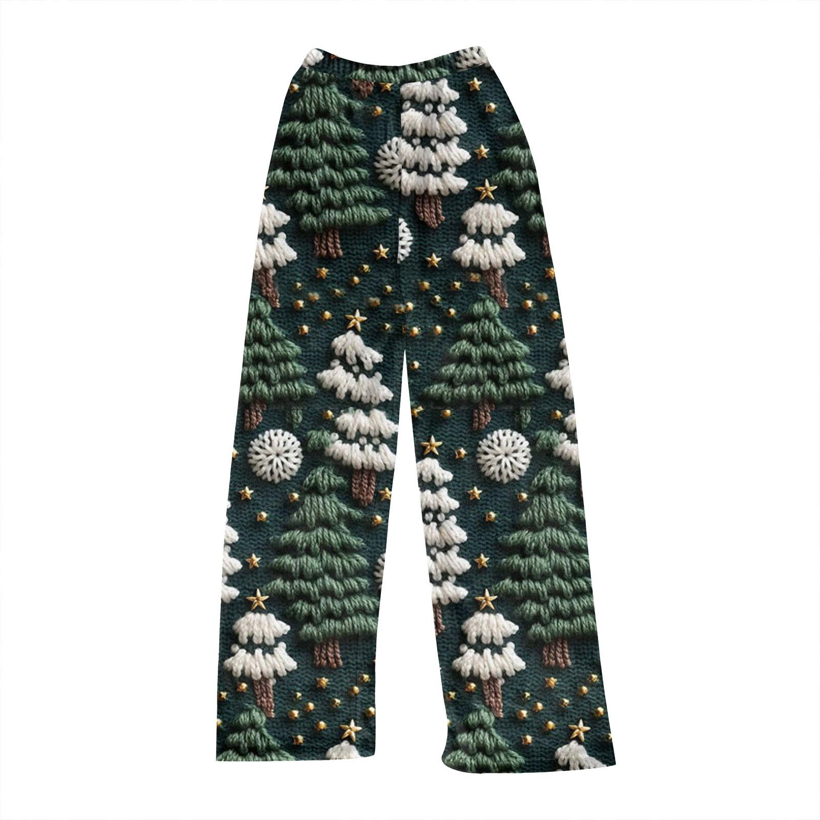 

Женские осенне-зимние клетчатые брюки полной длины, спортивные брюки M