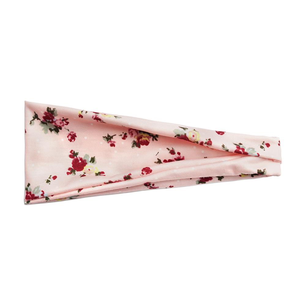 Dámská sportovní jógová pot absorbující čelenka - Široký okraj, Tištěný design, Vlasový doplněk