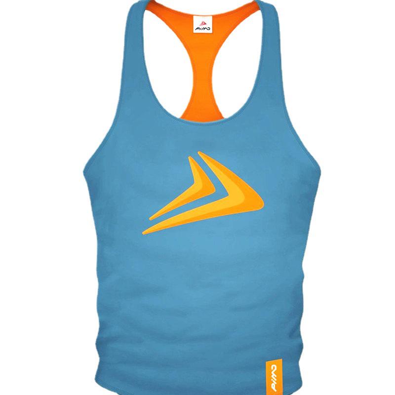 Men's Quick-Dry Muscle Tank Top - Loose Fit, Elastic, Sleeveless Running & Fitness Training Shirt