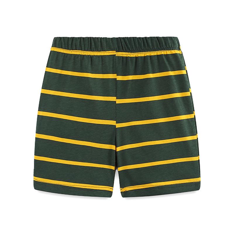 European & American Style Boys' Cotton Cartoon Two-Piece Summer Set