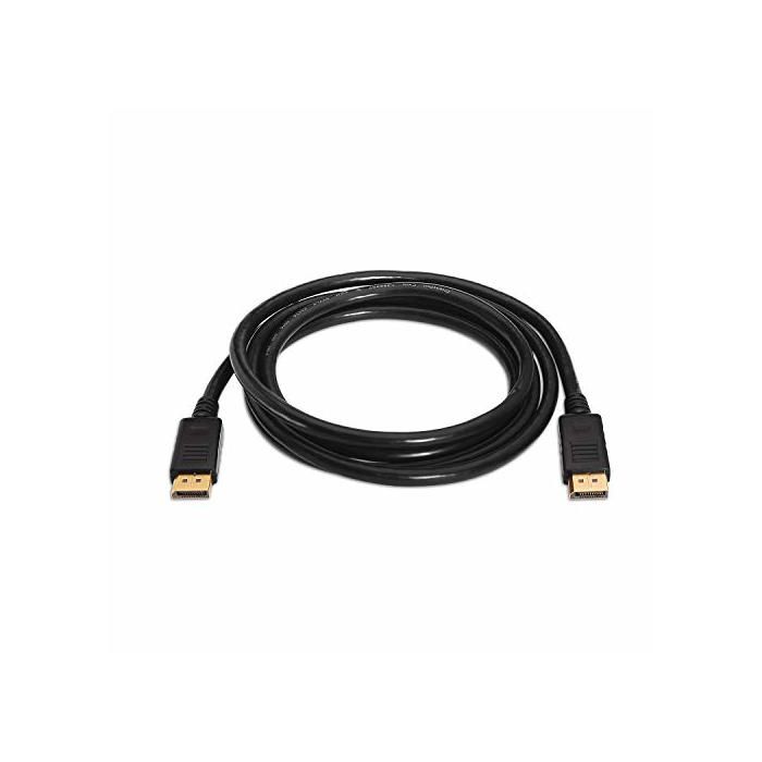 Câble DisplayPort 4K - AISENS - 3 m - 60 Hz - DP mâle - Compatible DisplayPort 1.0, 1.1, 1.2 - Broches or 24K