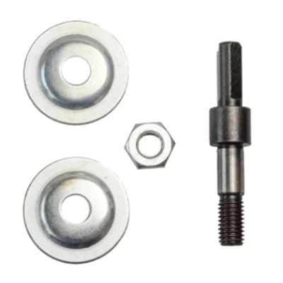 Disc Holder with Inner Diameter 10mm Kit Spanner Kit Power Tools Hole Drill Angle Grinder 87mm Long Mandrel Adapter