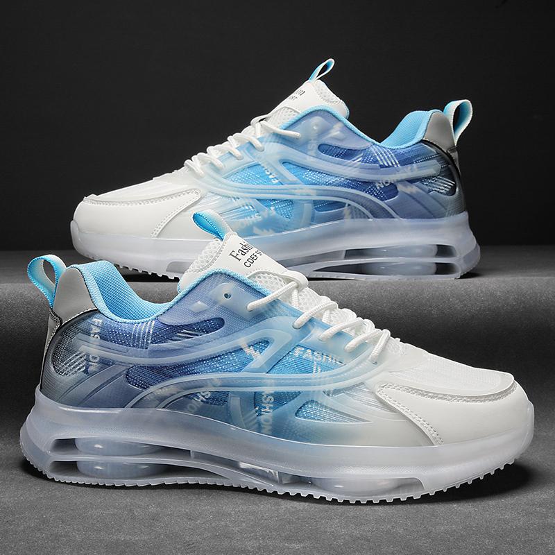 

Интернет знаменитости популярная мужская обувь летняя дышащая сетка Путянь спортивная обувь мужчины и подростки воздушная подушка бег папа обувь увеличить 39