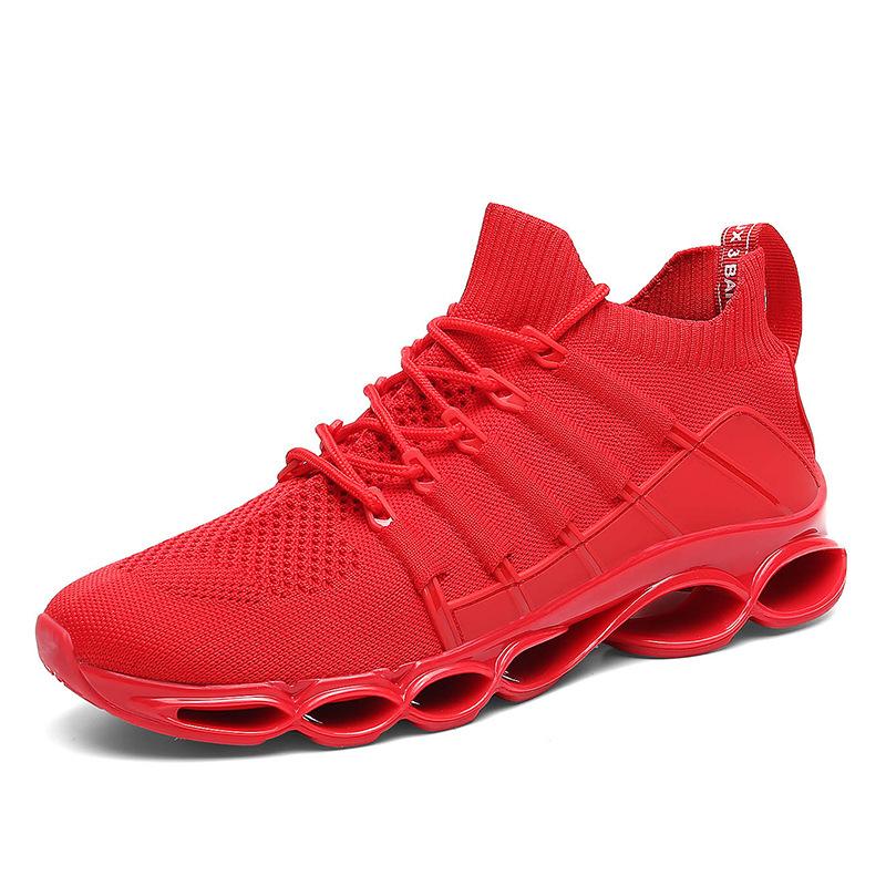 Large size spring new autumn fly-woven casual sports shoes travel shoes running shoes 39