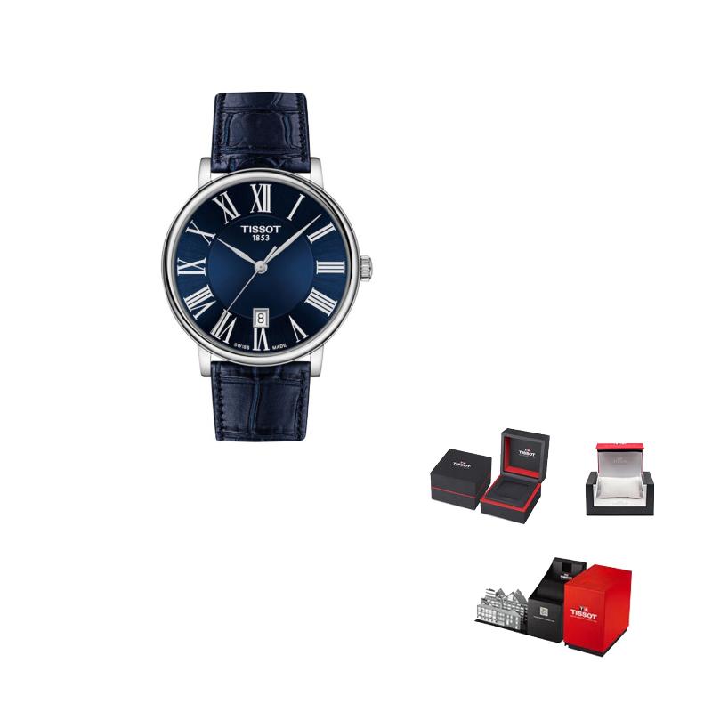

TISSOT Kason Zen I Collection Quartz Movement Men s Watch 40mm Blue Dial T122.410.16.043.00 Blue Dial