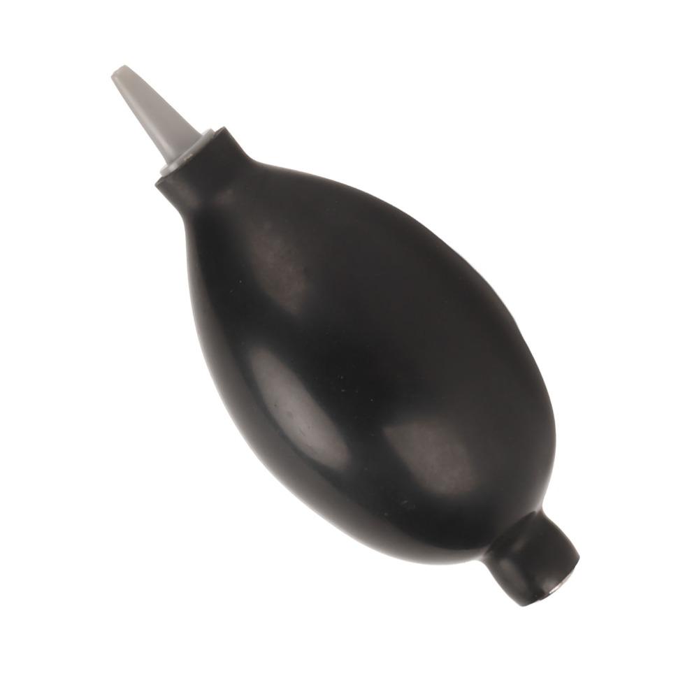 Multi-Surface Use Black Small Bulb Blower Soft Rubber Mini Size Air Puffer Mini Squeeze Ball Pump Watch Electronics