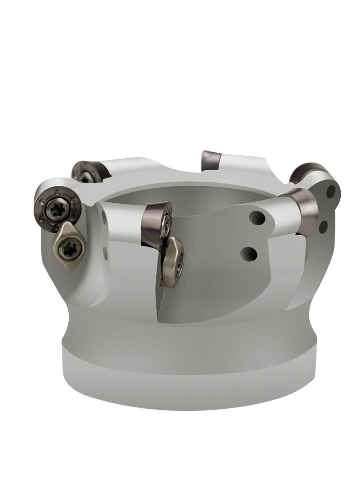 CNC Milling Machine 50r5 Round Nose Face Chamfering Cutter Head with 63r6 Inserts