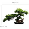 Artificial Bonsai 17 Inches Pine Tree Realistic Fake Plant Decoration Table Display Green