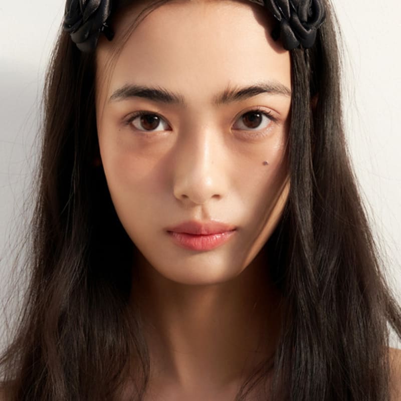 

FANTASTIC PLANET [2SET] black camellia hair pin BLACK