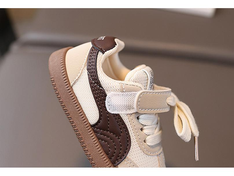 2025 Retro Children's German Sneakers: Breathable Mesh Training Shoes for Boys and Girls, Forrest Gump Style