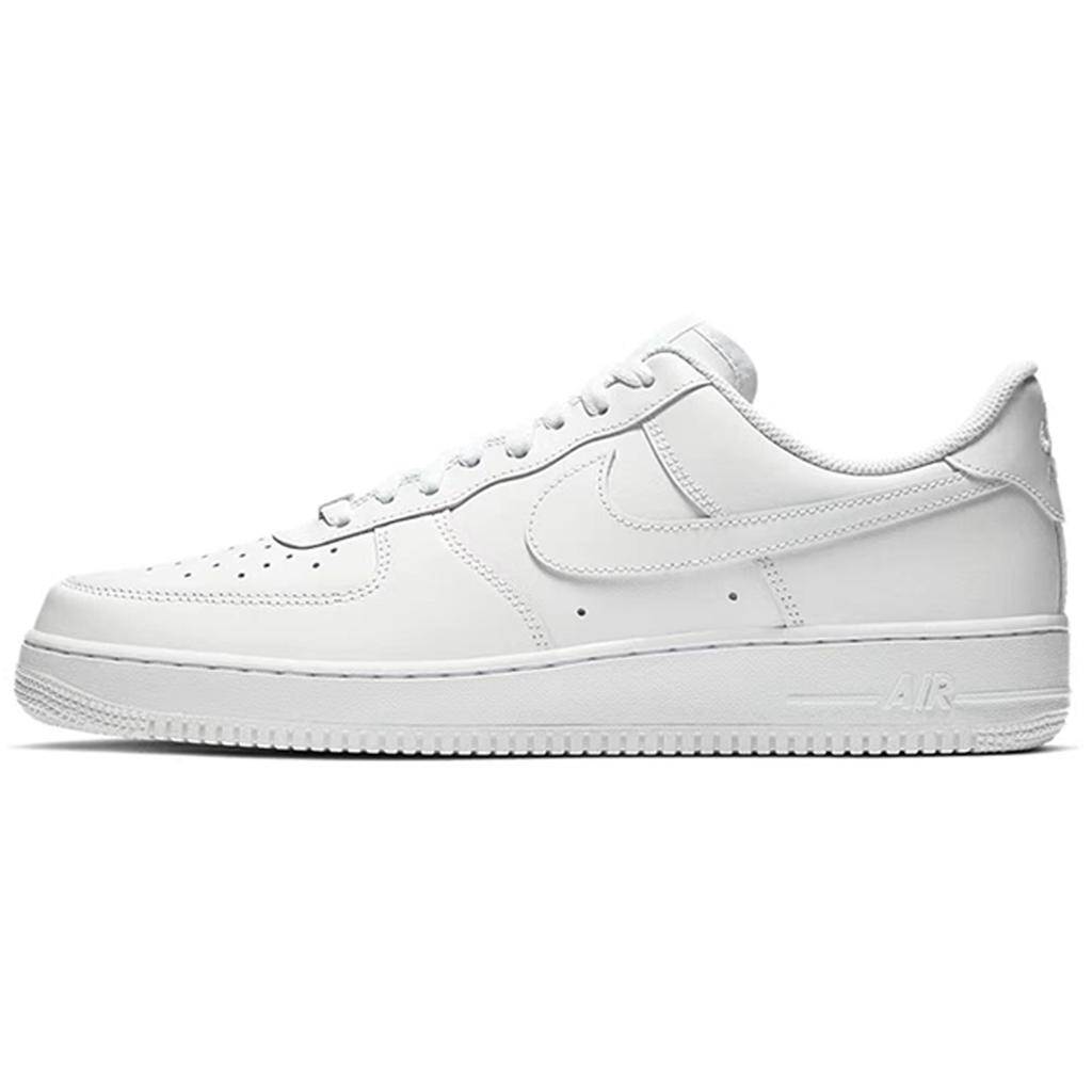 Nike Air Force 1 Skateboard Shoes Unisex Low top Black, Brown, Beige CW2288-111(Team131-)
