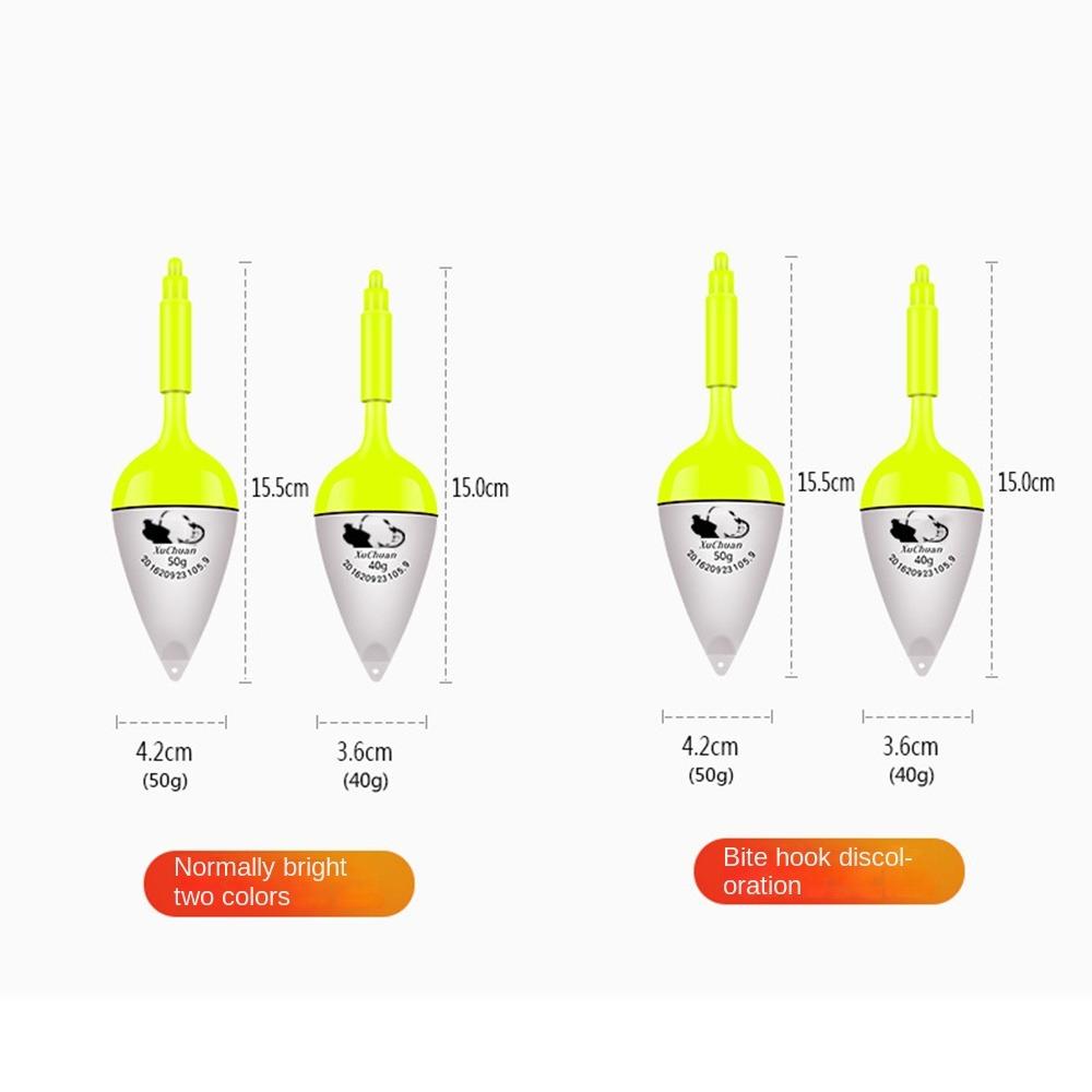 Luminous Fishing Float Color Change Fish Float New Night Fishing Float  Day and night
