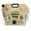 8L Water Storage Bag Reusable Collapsible Water Container Outdoor Water Bag  Travel Use