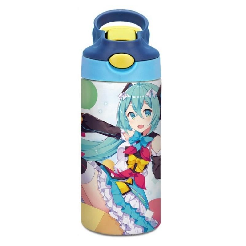 

Anime Cartoon Hatsune Miku Printed Stainless Steel Vacuum Thermos Water Cup 301-400ml