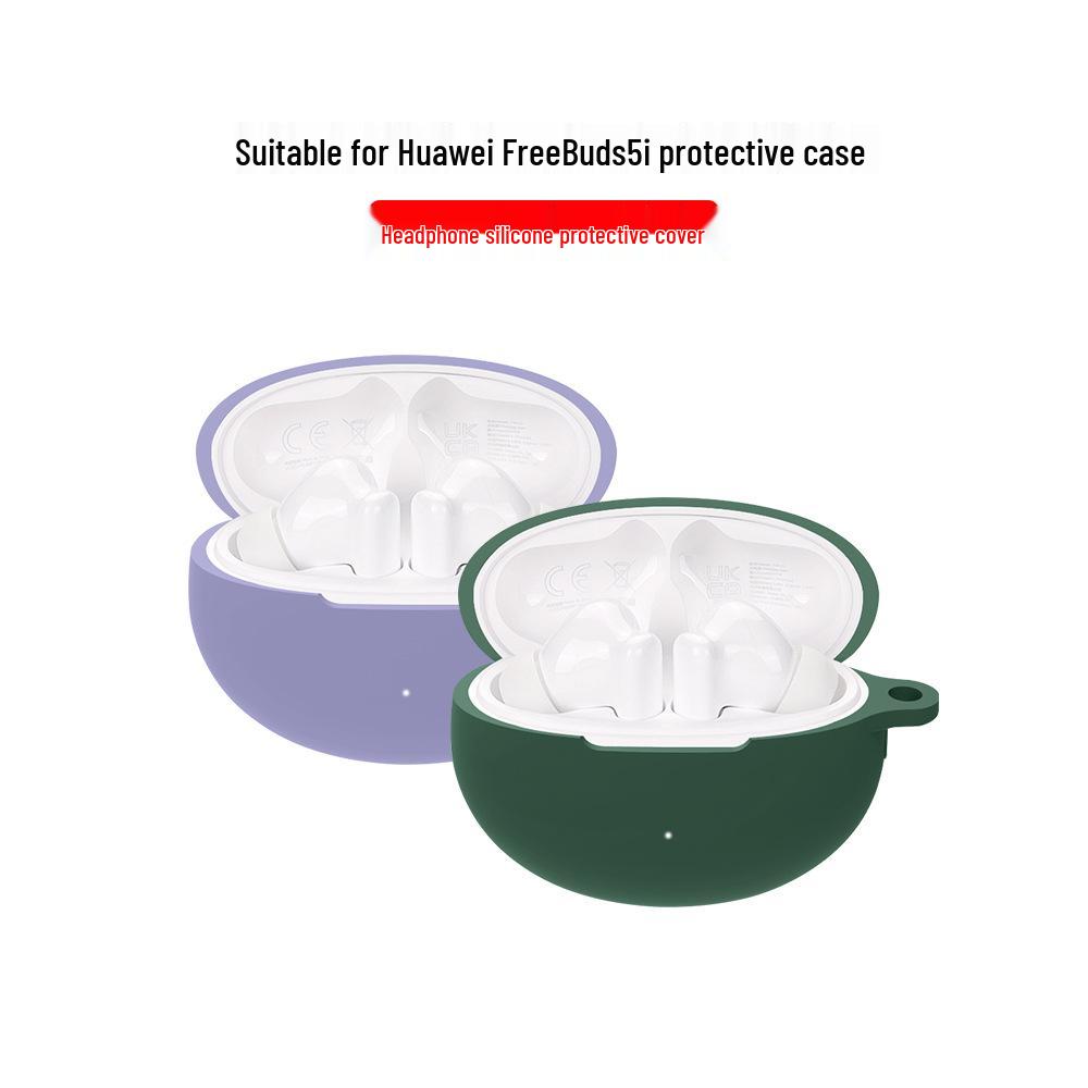 Silikonové ochranné pouzdro Huawei FreeBuds 5i - Prachotěsný měkký obal