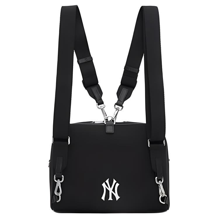 New MLB New York Yankees Polyester Backpack Regular Unisex Black 3ABKM044N-50BKS
