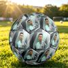 Pallone da Calcio Taglia 5 Stampato Cristiano Ronaldo Resistente all'Usura Standard Allenamento Adulti Regalo per Fan Partite Indoor Outdoor Sport