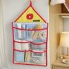 Wall Mounted Hanging Storage Mesh Bag Space Saving Breathable Underwear Socks Storage Bag Large Capacity Folding