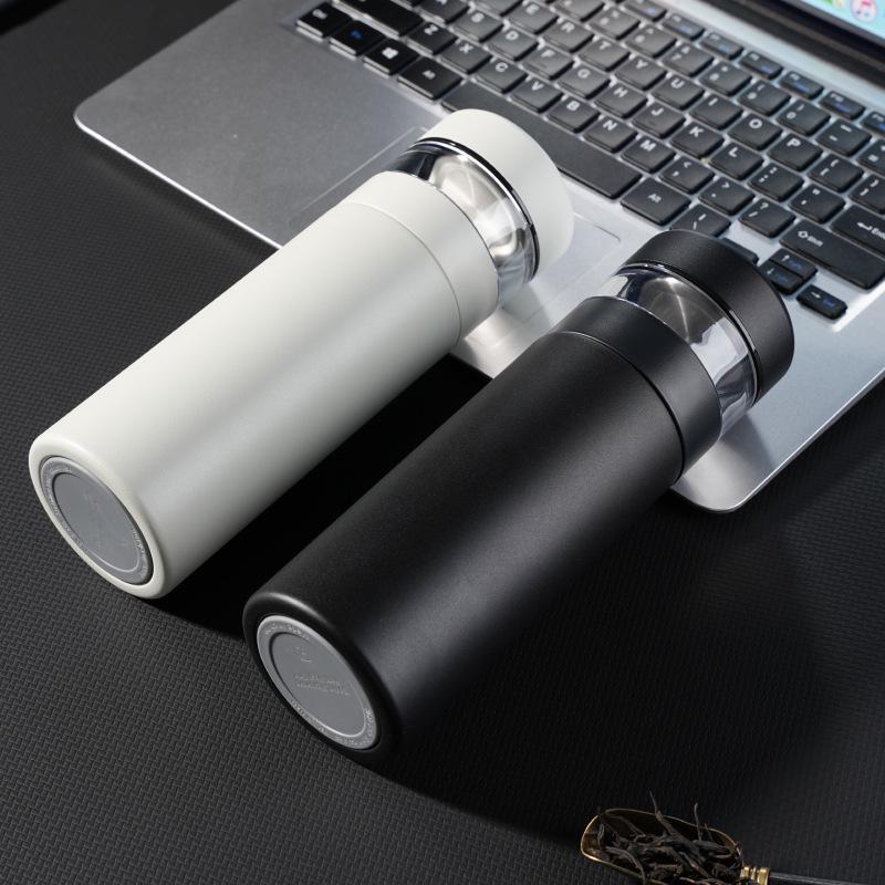 316 Stainless Steel Insulated Mug with Tea Filter, Portable for Car