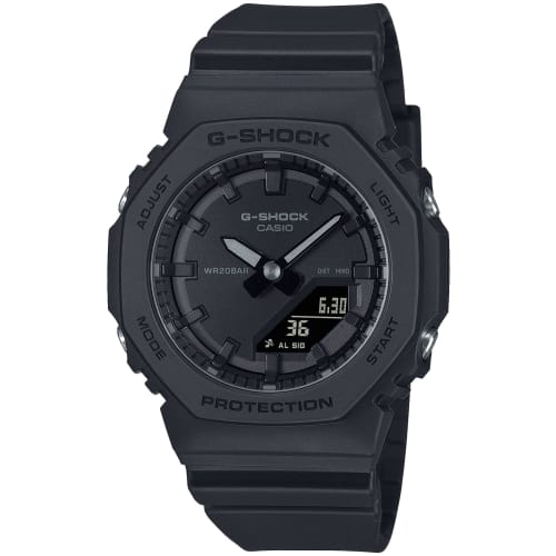 

Часы Casio G-Shock, Сделаны из биомассы, GMA-P2100BB-1AJF, Женские, Черные