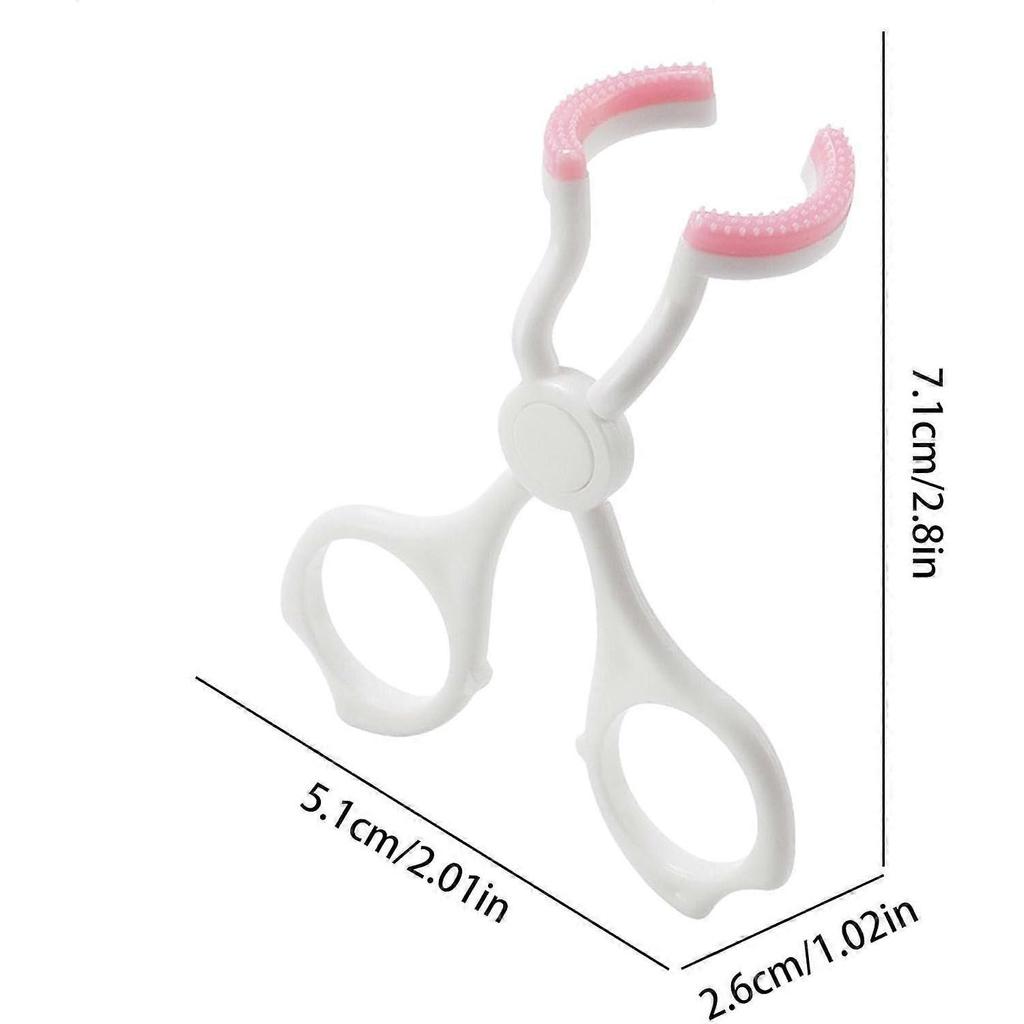 Contact Lens Helper Eyelid Stretcher Applicator Tool with Soft Adhesive Strip for Easy Lens Removal Pink Travel Size