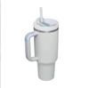 40oz Second Gen Insulated Stainless Steel Car Cup with Straw - Large Capacity Cold Preservation