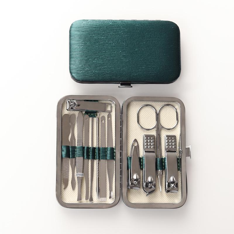 10-Piece Stainless Steel Nail Clipper & Manicure Set