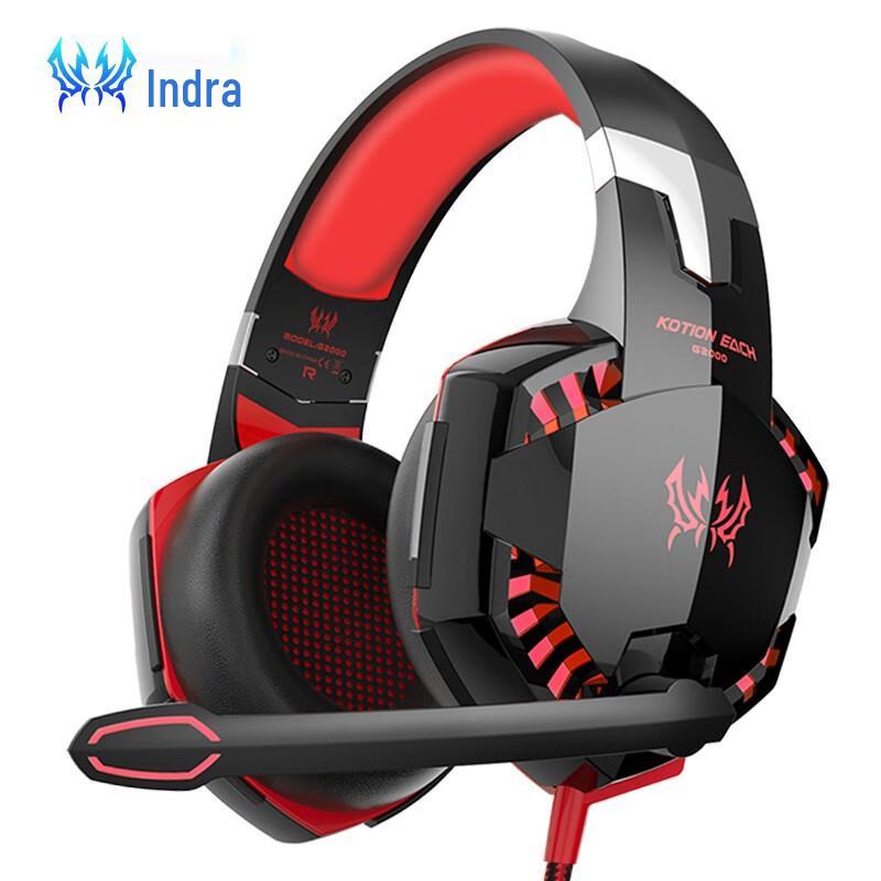 KOTION EACH G2000 Over-Ear Gaming Headset with 7.1 Surround Sound