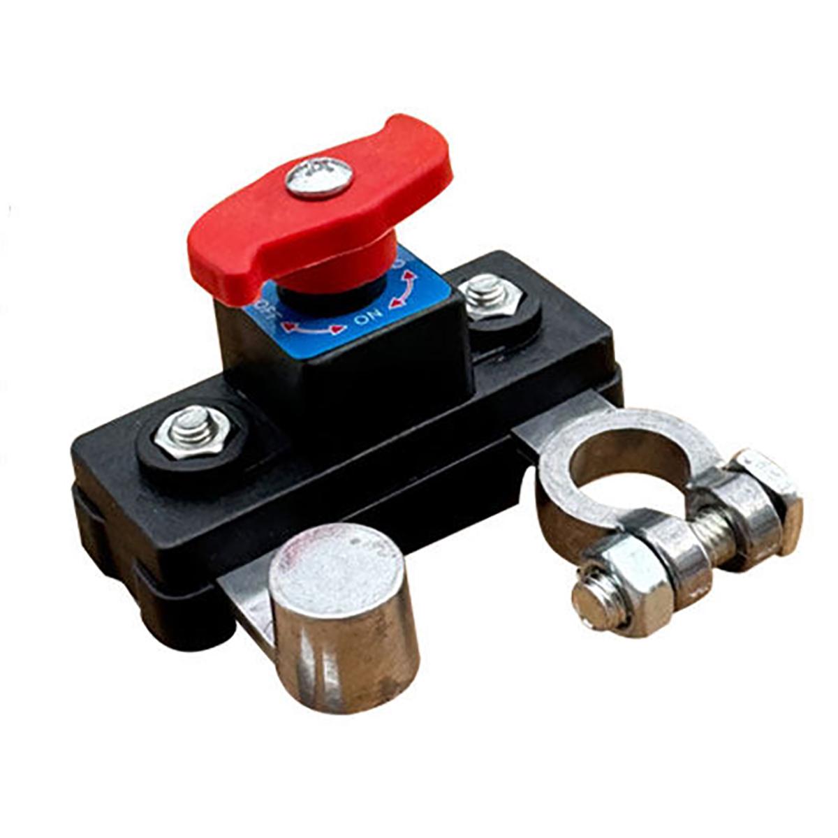 

12V/24V Car Battery Disconnect Switch Car Double-sided rotation Anti-Leakage Switch Isolator Bidirectional Joint For Cars Truck
