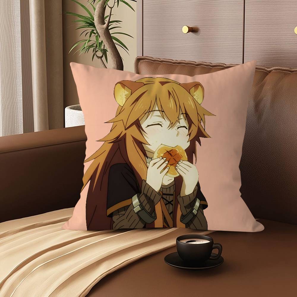 The Rising Of The Shield Hero Pillow Gift Home Office Decoration Pillow Bedroom Sofa Car Cushion CoverPillow Case