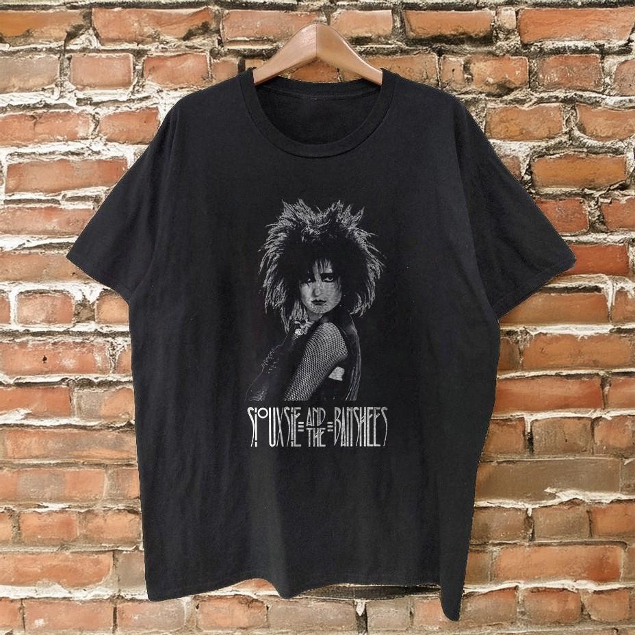 NEW Siouxsie And The Banshees Black Cotton Tshirt Size S5XL Unisex T-Shirt XXXL