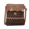 Women's Autumn/Winter Fashionable Single Shoulder Crossbody Bag Ethnic Style Simple Tassel Phone Bag