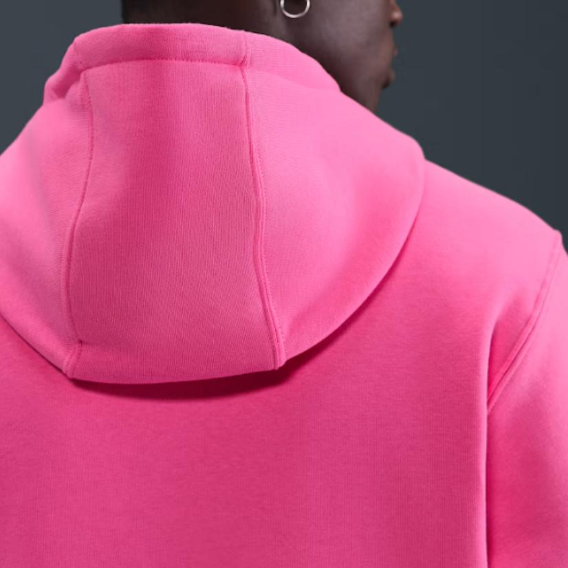 Nike Hooded Long Sleeve Pullover Pocket Sweatshirt Men sweatshirt Pink FN3859-684