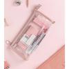 Clear Pencil Case See Through Pencil Case (Pink)