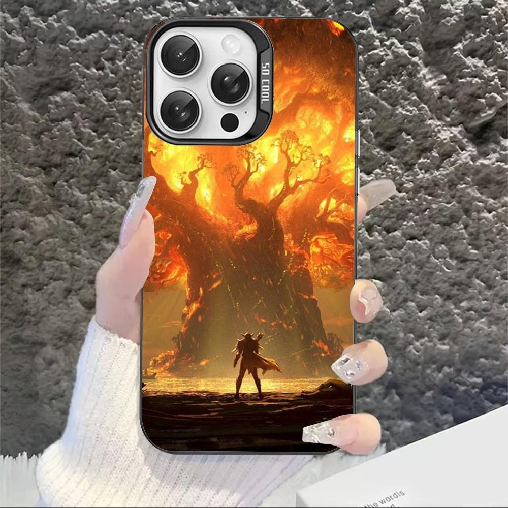 W-World Of W-Warcraft Phone Case For IPhone 16 15 14 13 12 11 Pro Max X XR XSMAX 8 7 Plus Matte Shockproof Back Cover