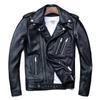 Autumn and winter new men's leather jacket washed locomotive men's leather jacket new fashion clothing