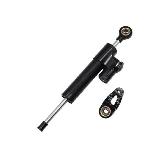Universal Motorcycle Adjustable Steering  255mm Damper Stabilizer Linear Reversed Safe Control CNC