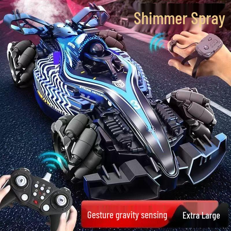 Cross-Border Gesture Sensing RC Drift Car: Four-Wheel Drive F1 Formula with Spray Feature