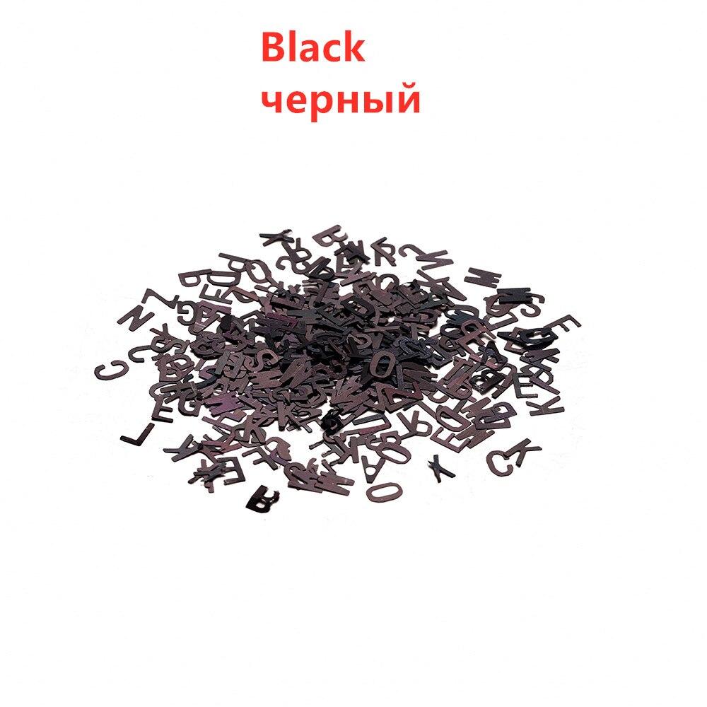 10g Englisches Alphabet Pailletten Glitzer Epoxidharz Füllungen Buchstaben Pailletten Glitzer Harzform Silikon Schmuckherstellung Erkenntnisse