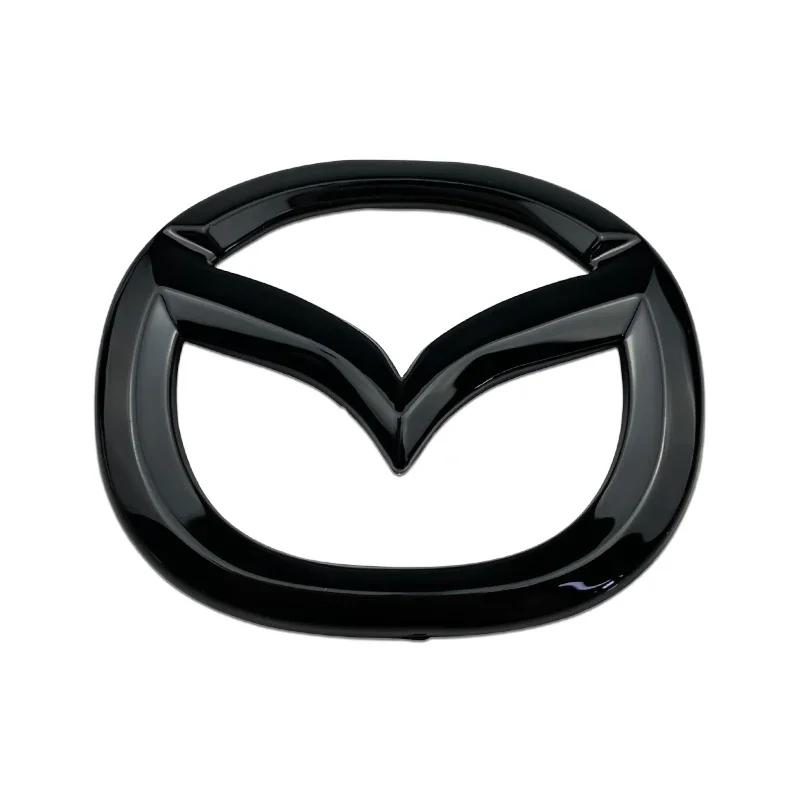 2025 Hot ABS Car Steering Wheel Emblem Cover Stickers for Mazda CX6 CX9 CX7 RX7 MX5 CX5 CX3 Protege Badge Internal Decals Decora