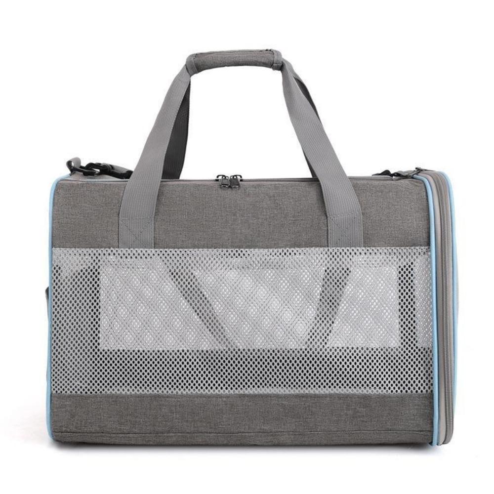 

Breathable Mesh Cat Transport Bags Foldable Pet Outing Tote Bag Travel Dog Carrier Travel Use