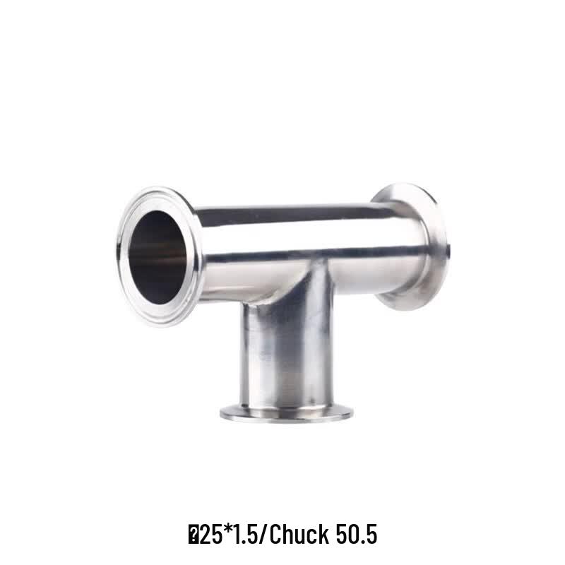 304 Stainless Steel Quick-Connect Tri-Clamp Tee