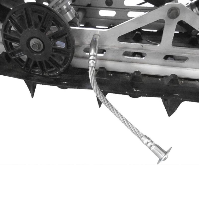 Ice Scratchers for Reverse and Non Reverse Gear Equipped Snowmobiles Promoting Track Durability and Safety 1201-DF