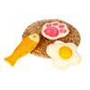 Yousheng 3Pcs/Set Loofah Cat Chew Toys Natural Cat Teeth Cleaning Toy Kitten Teething Toy for Indoor Cats Chewing Biting
