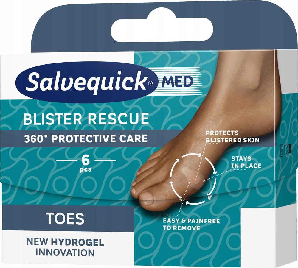Salvequick Med Blister Rescue Toe 12 X 6