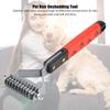 Pets Fur Knot Cutter Dog Grooming Shedding Tools Pet Cat Hair Removal Comb Brush Double Sided Pet Products