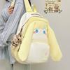 Schoolbag Korean Version Ins Schoolbag Female College Student Cute Cartoon Travel Backpack Junior High School High School Student Large Capacity